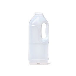 Contenedores de leche de polietileno de 1 litro (base redonda)