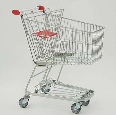 100L Double Basket Shopping Trolley – Classic Series (Model 100D)