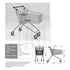 106L Standard Shopping Trolley – Avant Series