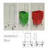 Basket Stacking Frame with Handle – Mobile Basket Holder for Retail