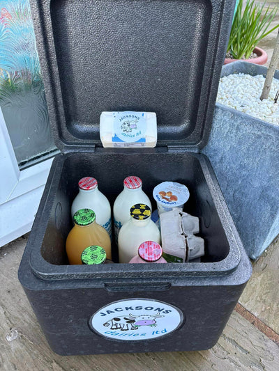 Caja de espuma EPP para guardar botellas de leche