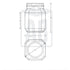 Tarro de cristal Quadro Gourmet de 314 ml