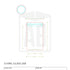 Tarro de cristal de 314 ml