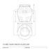 Tarro de cristal Vaso Orcio de 314 ml