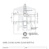 Botella de vidrio transparente Alpha de 60 ml