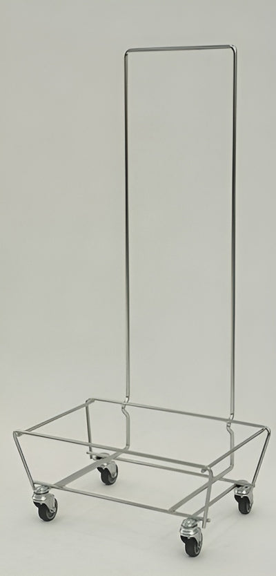Basket Stacking Frame with Handle – Mobile Basket Holder for Retail