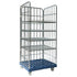 3-Sided Display Roll Container – 810x720x1808mm, 4 Removable Shelves, Electrolytically Galvanized
