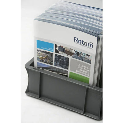 Caja apilable Euro - 300x200x120mm, Plástico, 5 L