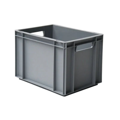 Euro Plastic Stacking Box – 400x300x275mm – 25L Capacity – Reinforced Base
