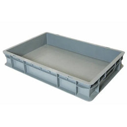Bandeja apilable europea, 600 x 400 x 100 mm, plástico, 20 l