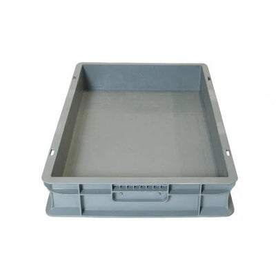 Bandeja apilable europea, 600 x 400 x 100 mm, plástico, 20 l