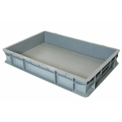 Bandeja apilable europea, 600 x 400 x 100 mm, plástico, 20 l