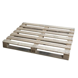 Palet de madera de 1200 x 1000 x 146 mm, carga de 750 kg, usado