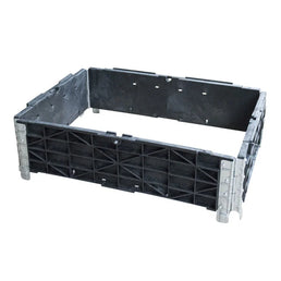 Plastic Pallet Collar – 1200x1000x200mm – 4 Hinges – Foldable & Durable PE Plastic