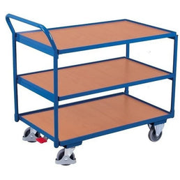 Table Trolley – 1125x625x1010mm – 3 Shelves, 250kg Capacity