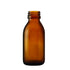 Botella de vidrio Alpha color ámbar de 100 ml