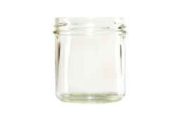 Tarro de cristal redondo de 167 ml