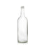 Botella de cristal transparente de montaña de 1 l