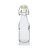 Botella de vidrio con tapón abatible de 250 ml para agua, jugo o limonada