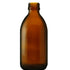 Botella de vidrio Alpha color ámbar de 250 ml