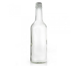 Botella de agua de cristal de montaña de 500 ml