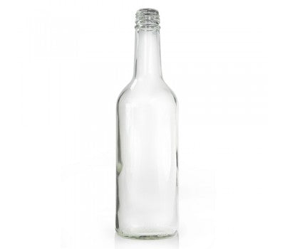 Botella de agua de cristal de montaña de 500 ml