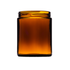 Frasco de vidrio color ámbar de 60 ml