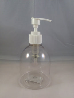 Inodoro con cúpula de plástico de 250 ml + bomba económica blanca