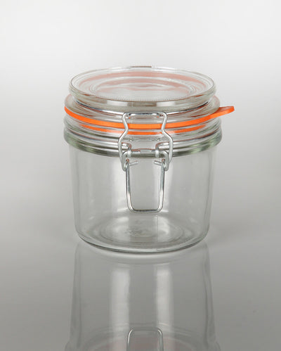 Tarro de cristal con clip para horno de 200 ml para terrina