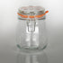 Tarro de vidrio con clip para horno de 750 ml