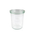 Frasco Weck de vidrio de 160 ml (solo el recipiente)