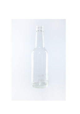 Botella de vidrio de 250 ml de agua tónica o de montaña