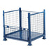 Plataforma de palets con jaula plegable