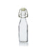 Botella de vidrio con tapón abatible de 250 ml para agua, jugo o limonada
