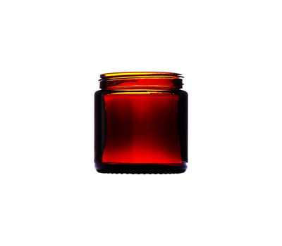 Frasco de vidrio ámbar de 120 ml