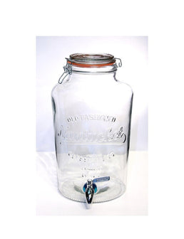 Barril de 7 l (2 galones) con grifo de acero inoxidable