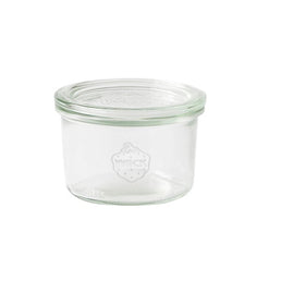 Frasco Weck de vidrio de 200 ml (solo bote)