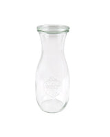 Botella de jugo de vidrio Weck de 0.5 L (solo botella)