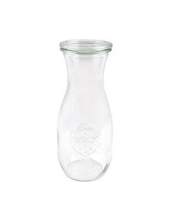 Botella de vidrio para jugo Weck de 0,5 l (solo botella)