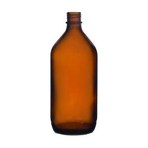 1000ml amber wide mouth Winchester glass bottle for pharmaceuticals and chemicals