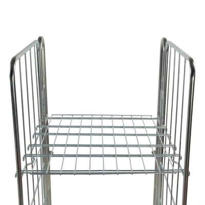 Removable Roll Cage Shelf | Heavy-Duty Container Shelving Insert
