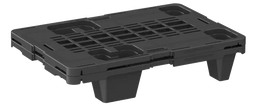 Nestable Plastic Display Pallet 600 x 400 x 115mm – Open Deck | 300kg Dynamic Load