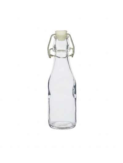 250ml Water/Juice/Lemonade Swing-Stopper Empty Glass Bottle