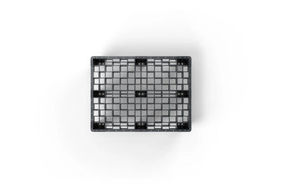 Heavy Duty Nestable Plastic Pallet 800 x 600 x 130mm – HDPE-PP | 1000kg Dynamic Load