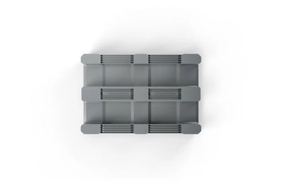 Heavy Duty Hygiene Pallet 1200 x 800 x 155mm – Closed Deck Virgin HDPE | 2000kg Dynamic Load