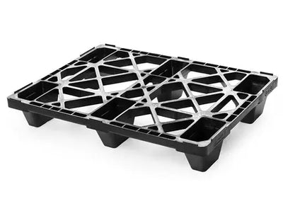 Nestable Plastic Display Pallet 800 x 600 x 130mm – Open Deck | 350kg Dynamic Load