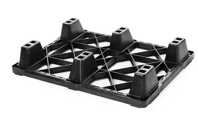 Nestable Plastic Display Pallet 800 x 600 x 130mm – Open Deck | 350kg Dynamic Load