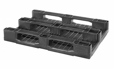 Extra Heavy Duty Plastic Euro Pallet 1200 x 800 x 160mm – 3 Runners | 2500kg Dynamic Load | Rackable