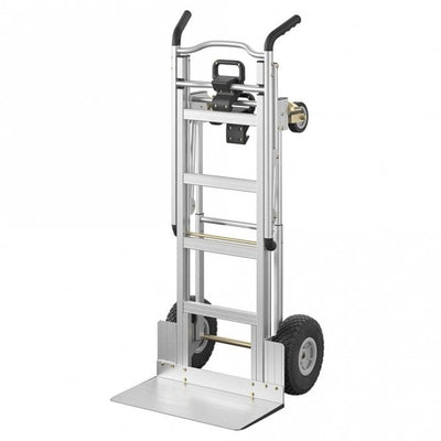 3-in-1 Aluminium Convertible Sack Truck 350kg Puncture Proof Wheels