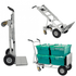 3-in-1 Aluminium Convertible Sack Truck 350kg Puncture Proof Wheels
